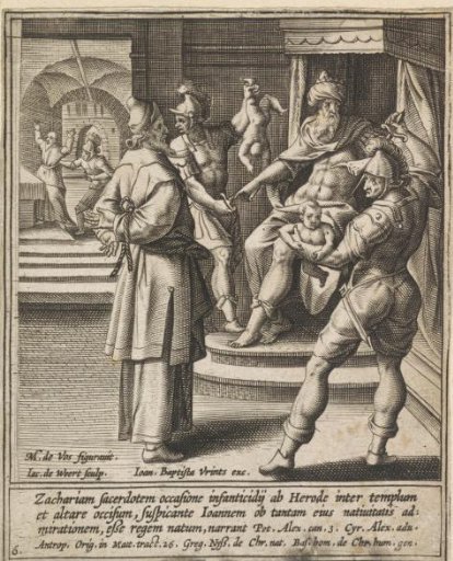 Zechariah before Herod