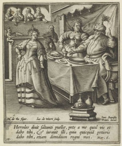 Herod Swears to Fulfill Salome's Wish