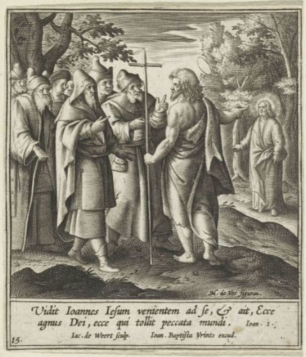 John the Baptist Identifies Christ as the Lamb of God