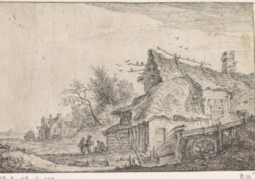 Village View with a Watermill