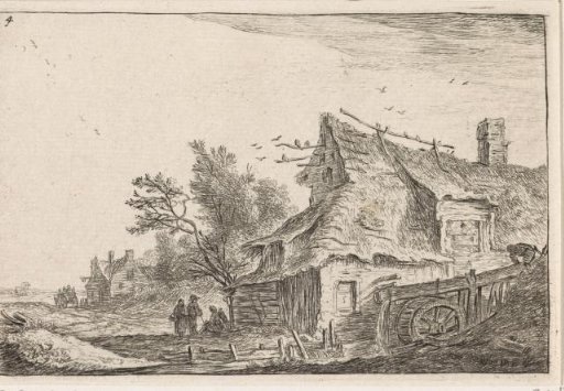 Village View with a Watermill