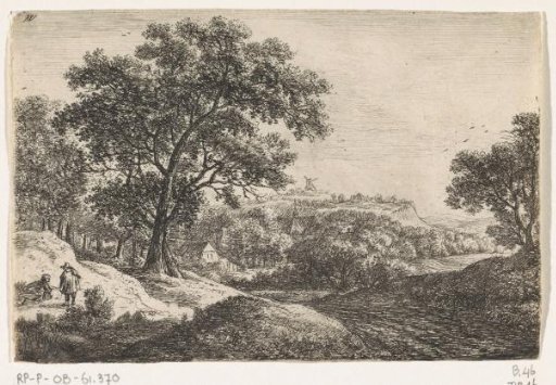 Hilly Landscape with a Village
