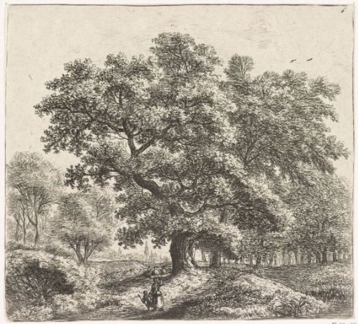 Landscape with a milkmaid