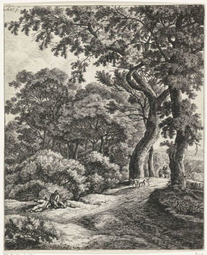Two resting travelers