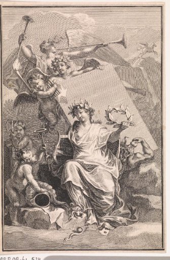 Poetry tramples snakes and a mask