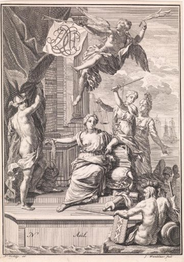 Trade Label of a Cloth Merchant