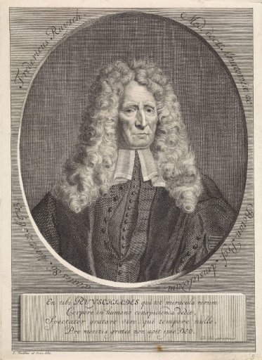 Portrait of the physician and botanist Frederick Ruysch