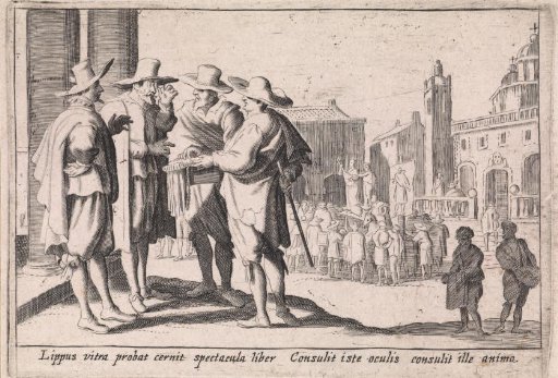 Spectacle seller
