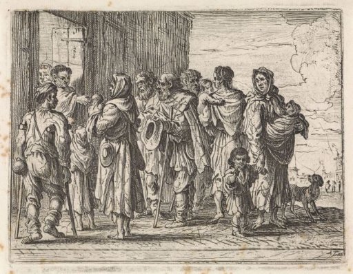 Beggars before a Monastery
