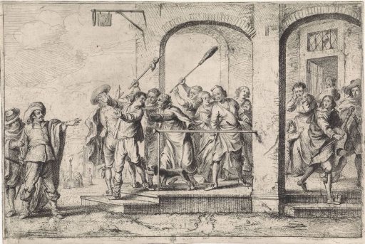 The Prodigal Son Driven Away by the Harlots