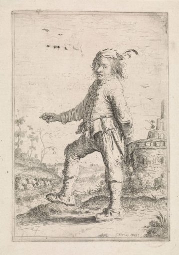 Man by the water