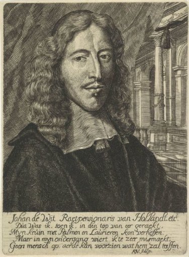Portrait of Johan de Witt