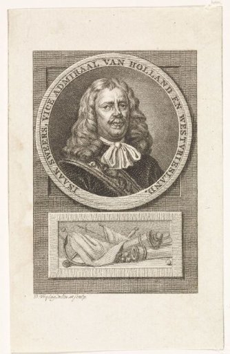 Portrait of the Admiral Isaac Sweers