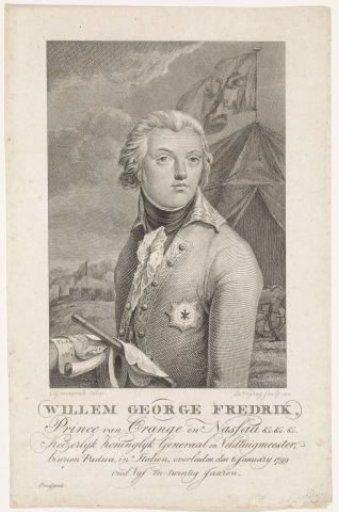 Portrait of William George Frederick, Prince of Orange-Nassau
