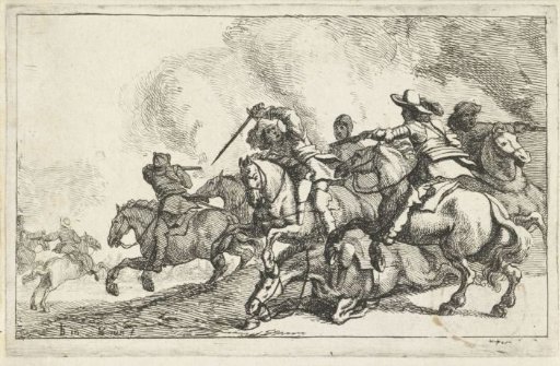 Rider with Pistol and Rider with Sword