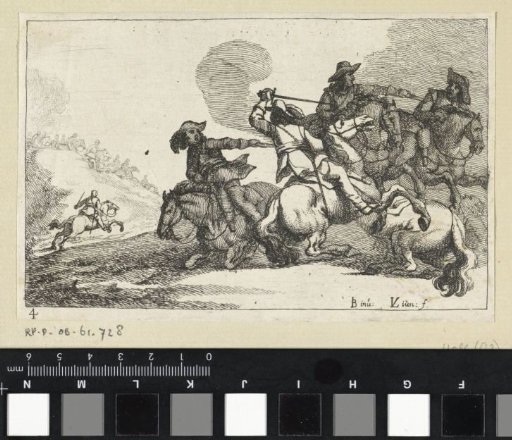 Rider with Sword Attacks Fallen Rider