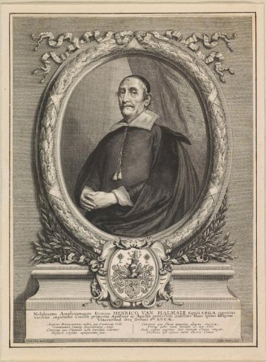 Portrait of Hendrik van Halmale
