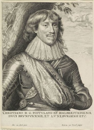 Portrait of Christian, Duke of Brunswick-Wolfenbüttel