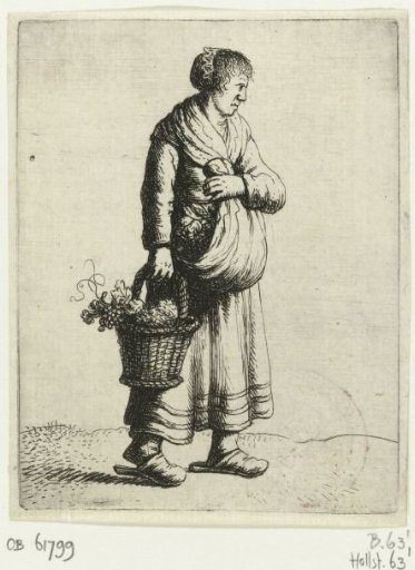 Woman with basket