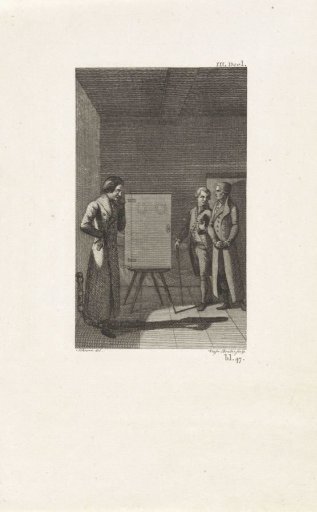 Three Gentlemen by a Vault