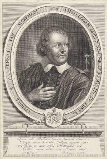Portrait of the clergyman Hendrik van Alckemade
