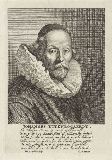 Portrait of Johannes Wtenbogaert