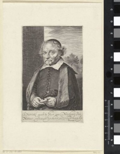 Portrait of Joost van den Vondel