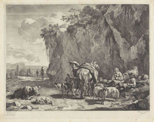 Spinner at a rock