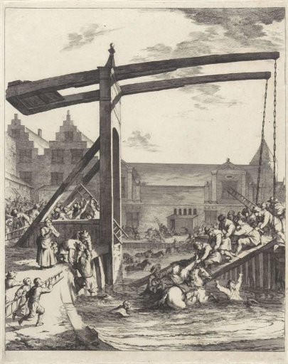 Rescue of Count Johan Maurits after the Accident on the Bridge of Franeker, 1665