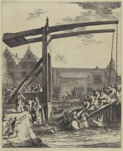 Rescue of Count Johan Maurits after the Accident on the Bridge of Franeker, 1665