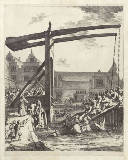Rescue of Count Johan Maurits after the Accident on the Bridge of Franeker, 1665