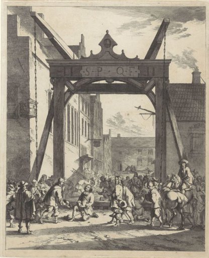 Thanksgiving by Count Johan Maurits after the Accident on the Bridge of Franeker, 1665