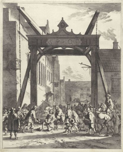 Thanksgiving by Count Johan Maurits after the Accident on the Bridge of Franeker, 1665