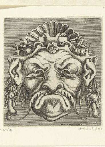 Mask with Two Snakes Looking Out from the Eye Sockets