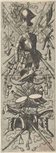 Armor Trophy with a Closed Helmet at the Top