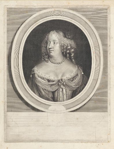 Portrait of Maria Theresia, Queen of France