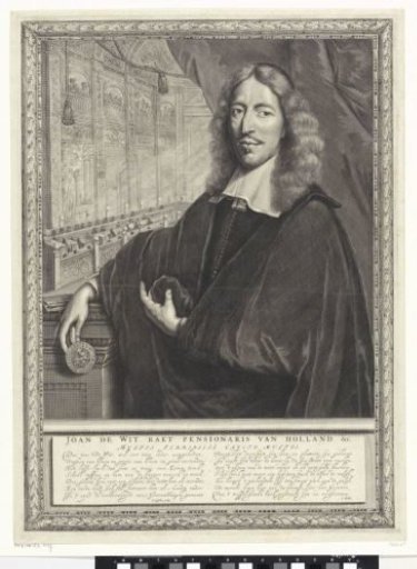 Portrait of Johan de Witt