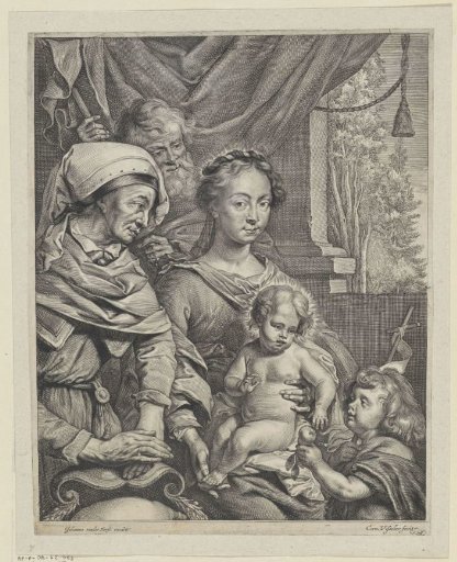 Holy Family with Elizabeth and John