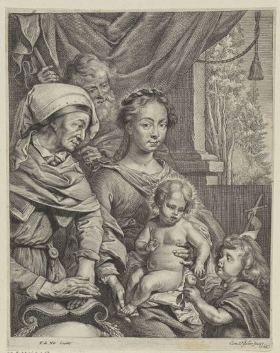 Holy Family with Elizabeth and John