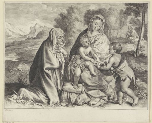Landscape with the Holy Family, John the Baptist and Elizabeth