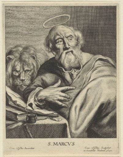 Evangelist Mark with the Lion