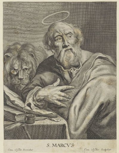 Evangelist Mark with the Lion
