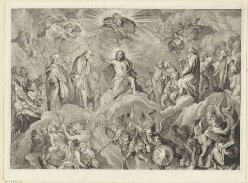 The Last Judgment (upper plate)
