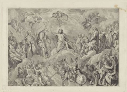 The Last Judgment (upper plate)