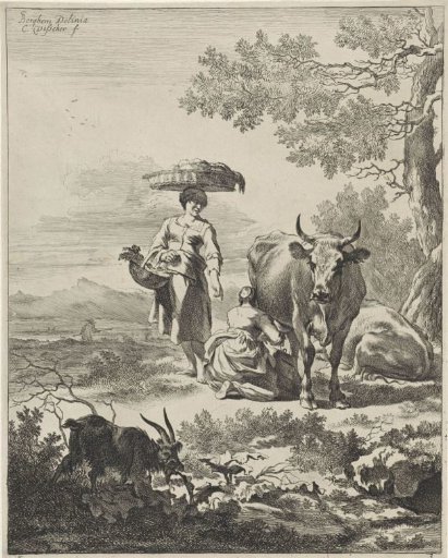 Melkende vrouw