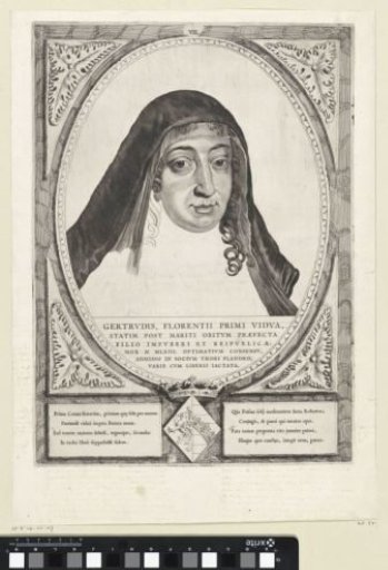 Portrait of Gertrude of Saxony
