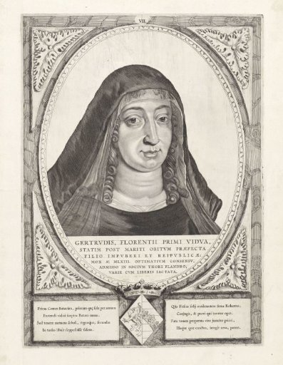 Portrait of Gertrude of Saxony