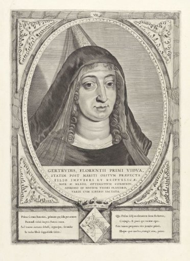 Portrait of Gertrude of Saxony