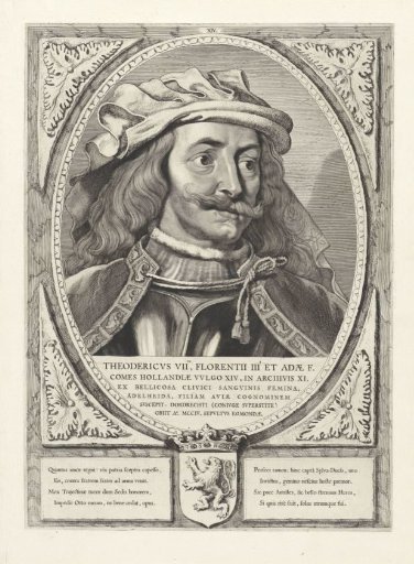 Portrait of Dirk VII, Count of Holland