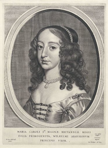 Portrait of Maria Henrietta Stuart, Princess of Orange